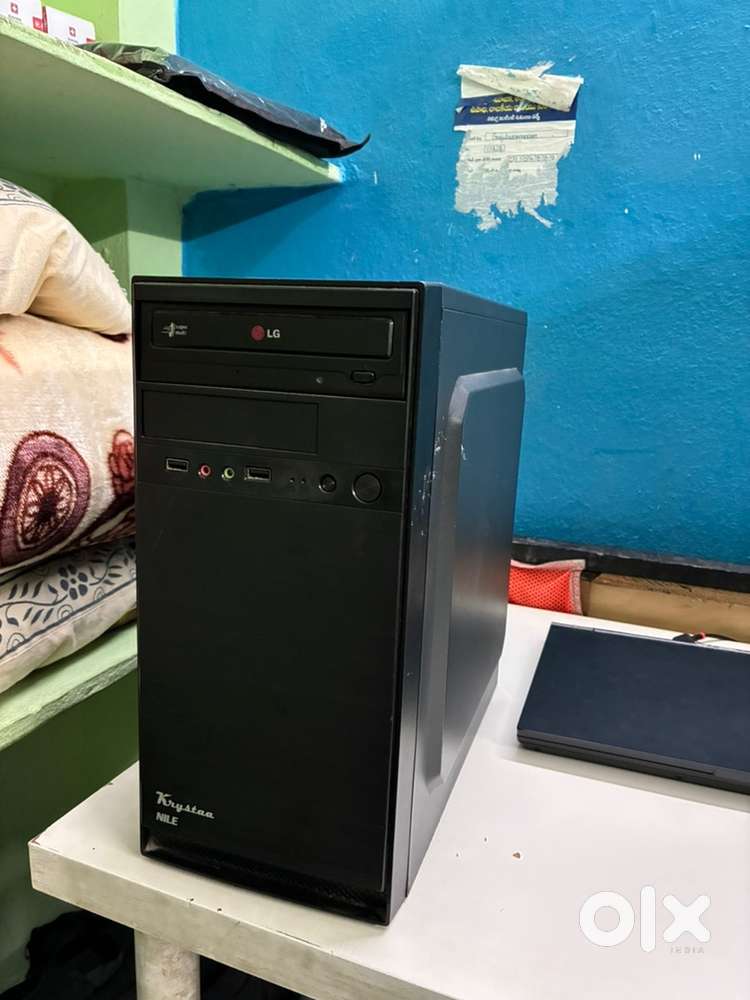 Cpu with 16 gb ram and 500gb ssd