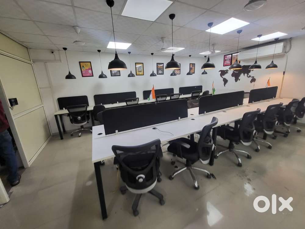 Commercial furnished office available on rent MG road indore