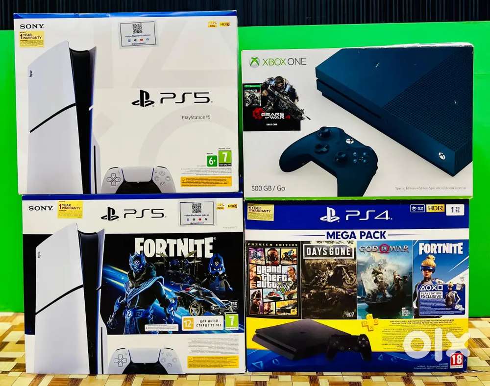 PS5/PS4/PS3 available for swap