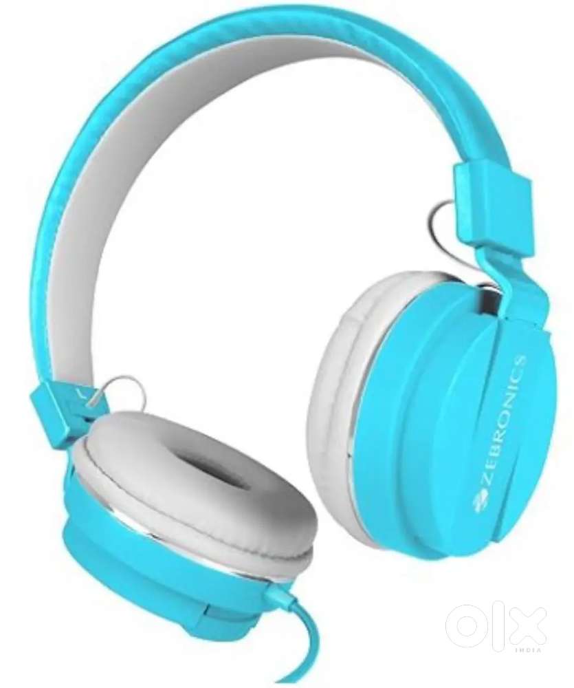 Zebronics Wired Headphone - Blue
