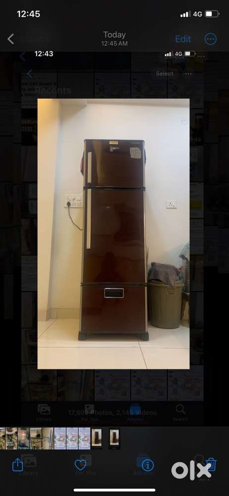 Whirlpool 5-Star Multi door refrigerator in a brand new condition