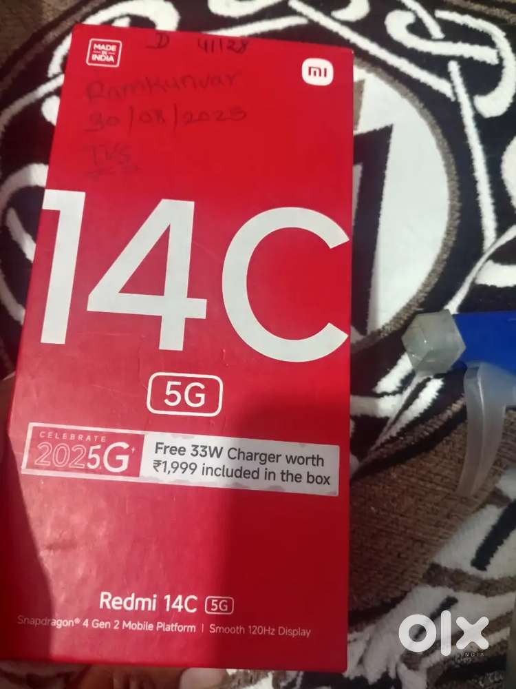 Redmi 14C 5G mobile top condition final price 8900