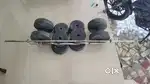 40kg pvc 2W /pvc Home gym combo