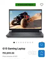 Brand new unused Dell G15 5530 Gaming Laptop 13th Gen Core i7