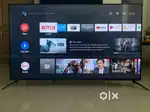 TCL tv led smart google tv with 4K quality and 50% off