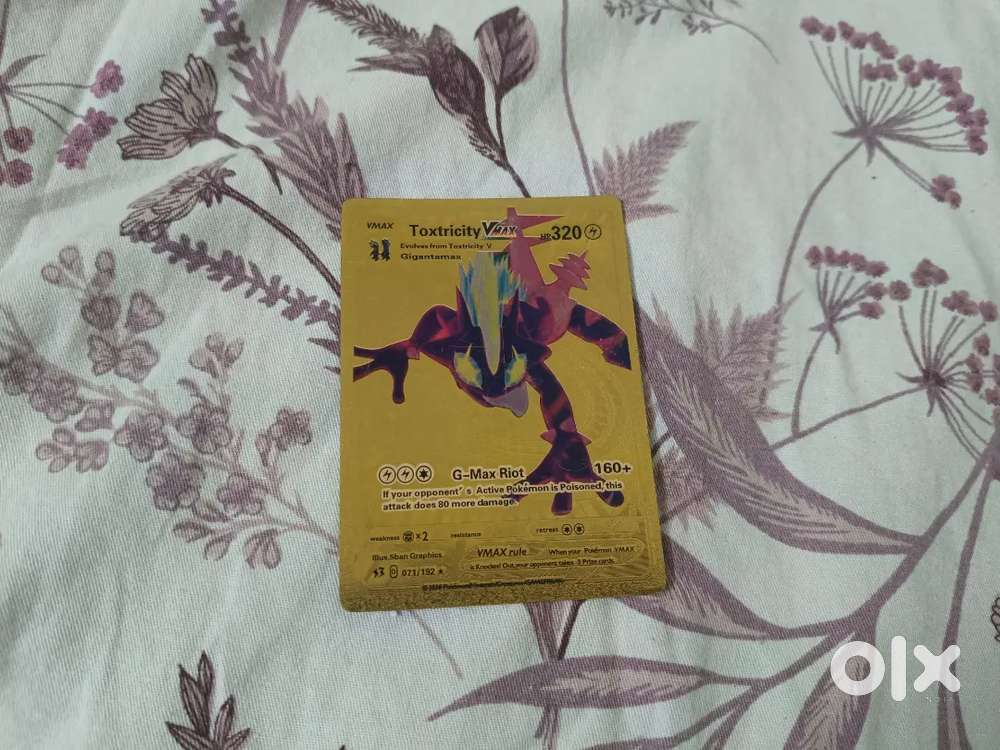 Toxtricity special pokemon card rarity is 1 in 10 million