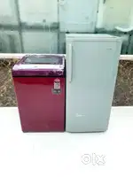 Home Essentials Combo - Refrigerator & Washing Machine Set