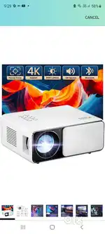 WZATCO Yuva Plus 10800 full HD Projector with 4k Brand New Sale ! Sale