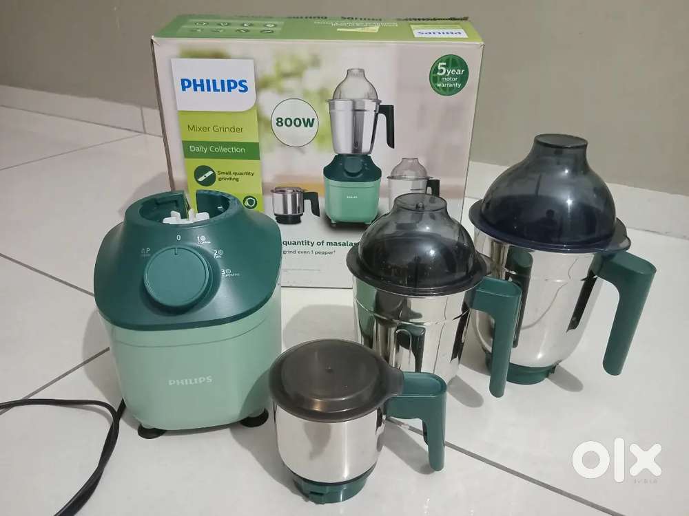 Philips Mixer grinder 800w 3 jars.