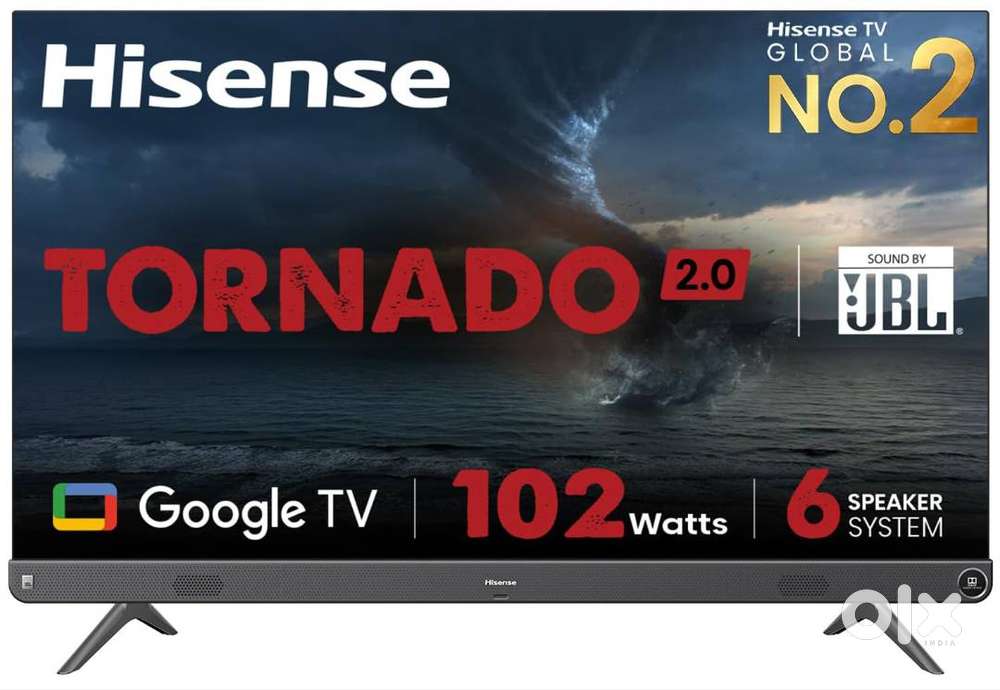 Hisense 126 cm (50 inches) Tornado Series 4K UHD GOOGLE TV