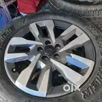 19 THAR ROXX ALLOY WHEELS WITH BRAND NEW MRF TYRE
