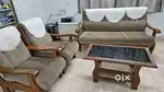 Sofa set with teapoy