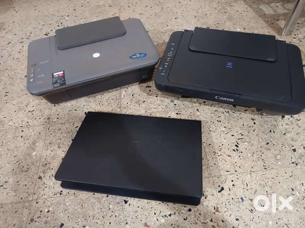 Dell laptop,HP printer and Pixma printer