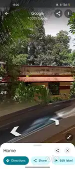 24 cent plot with House for sale in Karavaloor