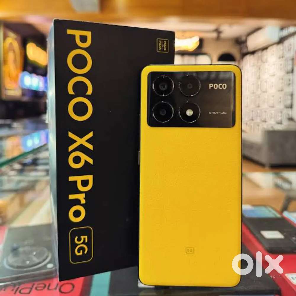 Poco x6 pro 5G box pice.