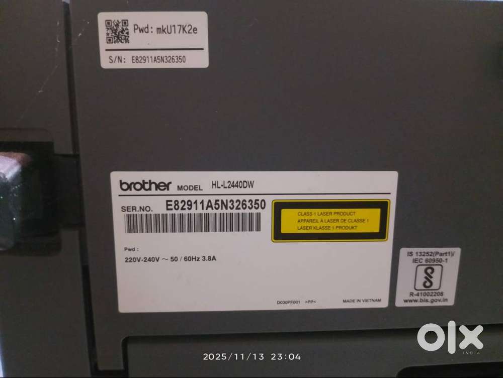 Brother Printer model HL-L2440DW