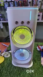 Mini AC cooler double blade fan rechargeable new