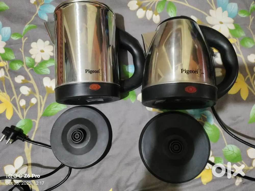 2 pigeon electric kettle for 1000. 1 for 500.