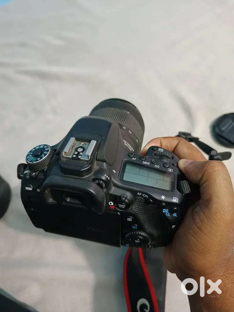 Canon Camera 80D DSLR Body Dual lens all accessories