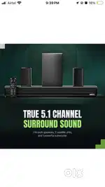 Mivi 400 w home theatre speaker 1 day old