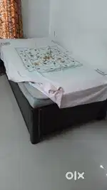 Plywood Diwan bed with storage along with matress