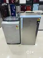 Combo Candy single door Fridge & Samsung top load washing machine