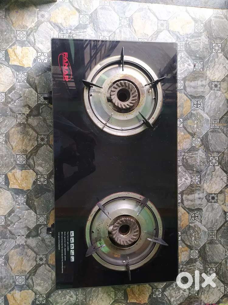 Two burner gas stove