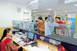 Office work and counter service