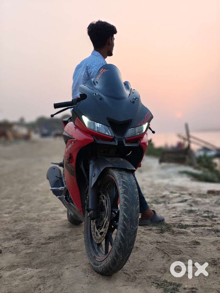 The bike is in good condition