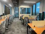 2 Cabin's with Conference cabin or Workstations fully furnished office
