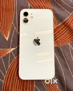 iphone 12 128GB 5G Apple phone pearl white New Confition with bill box