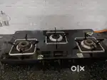 Elica 3 burner gas stove