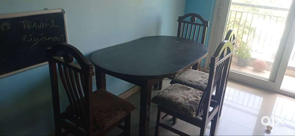 Dining table with 4 chairs