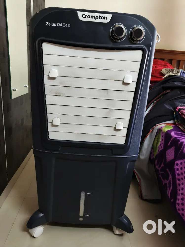Crompton 43L Desert Air Cooler(Grey and White, Zelus DAC43)