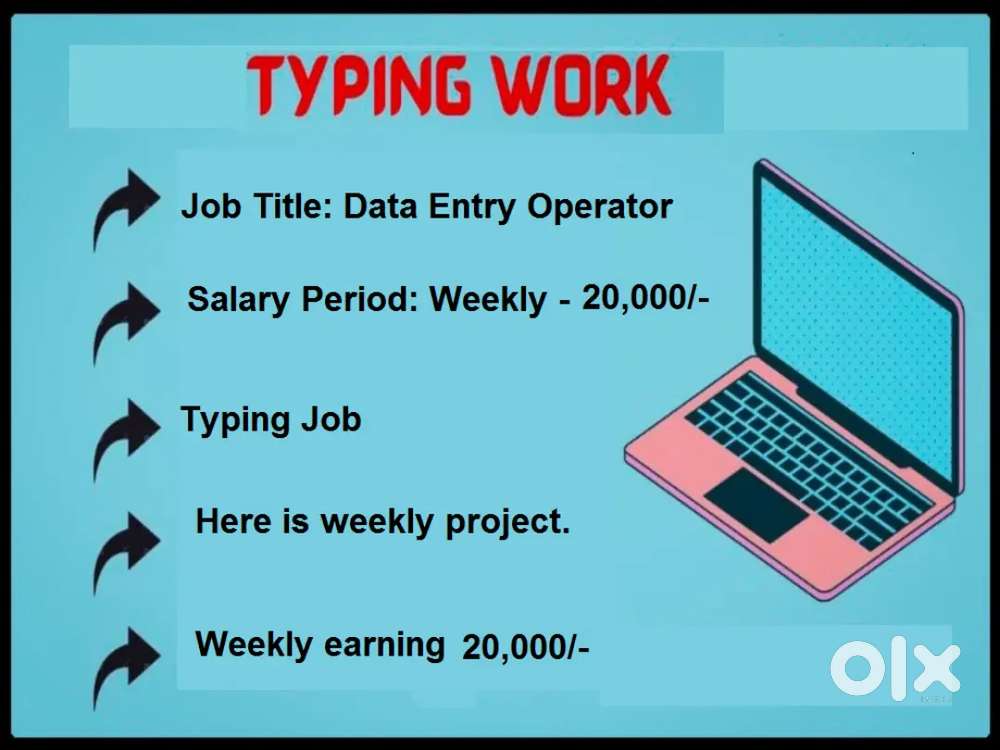 Part Time Work - Typing Work
