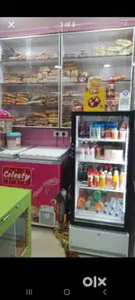 Blue star display freeze and ice cream frizer