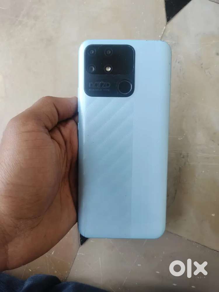 Realme Narzo 50A, 4GB RAM 128GB memory.