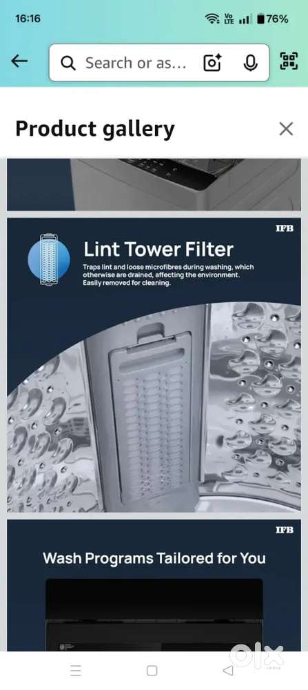 5 star ifb washing machine