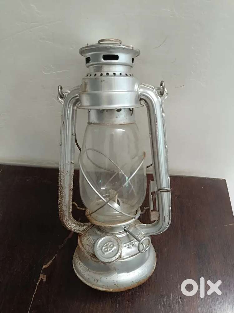 Old Antique Glass Fanas Light