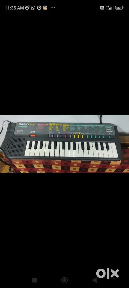 Casio SA5 electronic keyboard