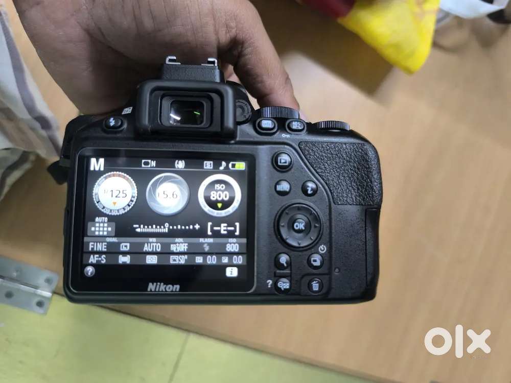 D3500 Nikon DSLR Camera with AF-P kit lens 18-55mm