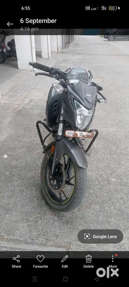 Urgent sell Bike is m.p registered noc and all documents available