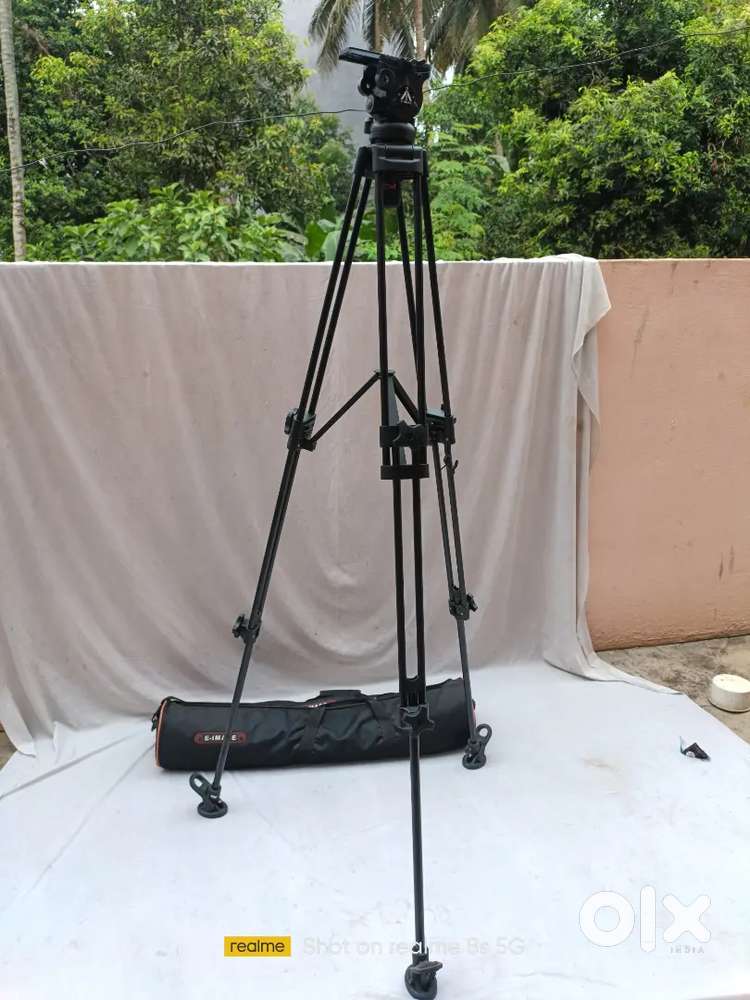 E image EI 7060 AA 6ft tripod stand kit with fluid head for DSLR camer