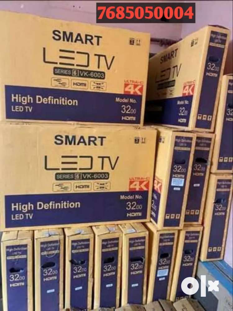 32 Smart Android LED TV One Year Warranty with only