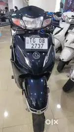 Honda Activa vehicle 2023 model neat condition mat blue colour