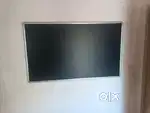 Black board with chalk and duster