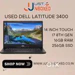 Used Dell Latitude 3400  i7 8th Gen  16GBRAM  256GBSSD  Best Price