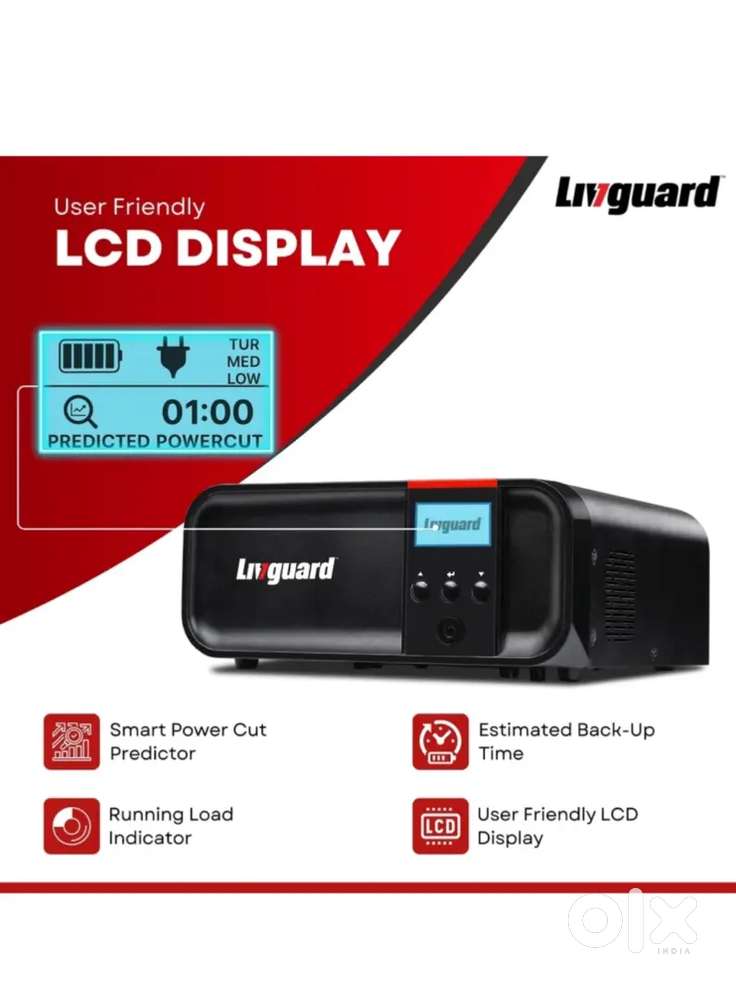 Livgurd sine wave 1100i smart inverter brand new pack with warranty