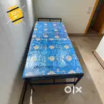 Single size folding cot sale new Steel cot 9656