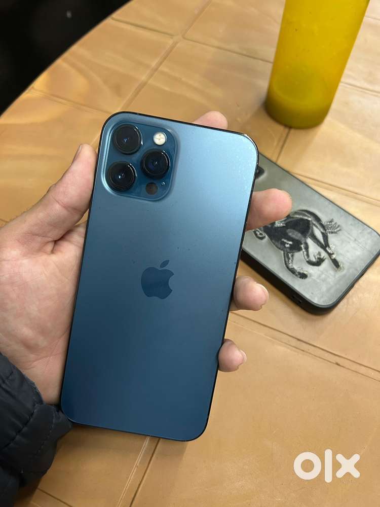 iPhone 12 pro max pacific blue 128gb mint condition